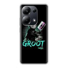 Чехол Супергерои Марвел на Поко М6 Про – Groot