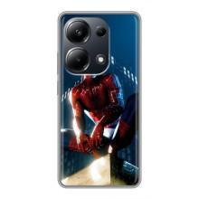 Чехол Супергерой Человека Паука на Xiaomi POCO M6 Pro – Паук на доме