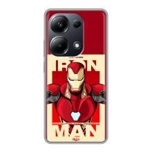 Чехол Супергерой Железный человек на Xiaomi POCO M6 Pro – Iron man