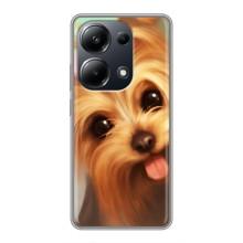 Чехол (ТПУ) Милые собачки для Xiaomi POCO M6 Pro – Йоршенский терьер