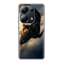 Чохол дракон Беззубик для Xiaomi POCO M6 Pro – Політ Беззубика