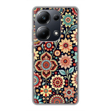 Чохол з принтом Килим для Xiaomi POCO M6 Pro – Квітковий килим