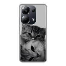 Чохол з малюнком кіт на Xiaomi POCO M6 Pro – Пара котів