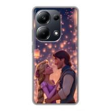 Чехол Рапунцель для Xiaomi POCO M6 Pro (Принцесса и принц)