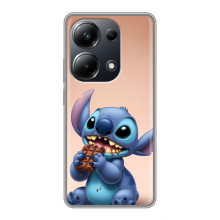 Чохол з малюнком Стіч для Xiaomi POCO M6 Pro – Стіч з шоколадом