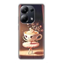 Чехол с мемом Тралалело тралала на Xiaomi POCO M6 Pro – Балерина капучина