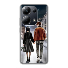 Чохол з дизайном Венздей 2 на Xiaomi POCO M6 Pro – Венздей і Тайлер