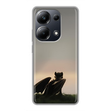 Чехол как приручить дракона на Xiaomi POCO M6 Pro (Беззубик)