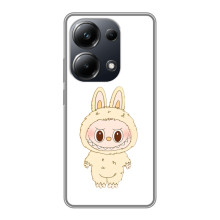 Чохол з принтом Лабубу для Xiaomi POCO M6 Pro – Бежевий Лабубу