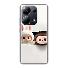 Чохол з принтом Лабубу для Xiaomi POCO M6 Pro – Labubu