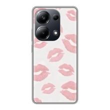 Чохол з розовим принтом для Xiaomi POCO M6 Pro – Рожеві губи