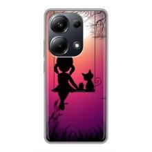 Дівчачий Чохол для Xiaomi POCO M6 Pro – На гойдалці