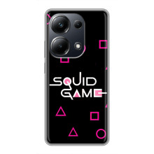 Чохол Гра в кальмара для Xiaomi POCO M6 Pro – Лого гра кальмара