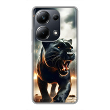 Чехол с картинкой «Хищники» для Xiaomi POCO M6 Pro – Пантера