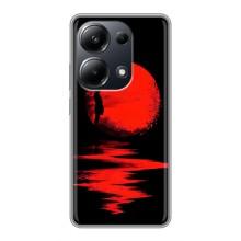 Летний Чехол на Xiaomi POCO M6 Pro – Красный Закат