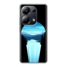 Летний Чехол на Xiaomi POCO M6 Pro – Синий Водопад