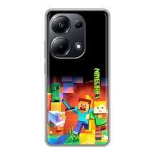Чохли для Xiaomi POCO M6 Pro (Персонажі МайнКрафт) – Герой Майнкрафт