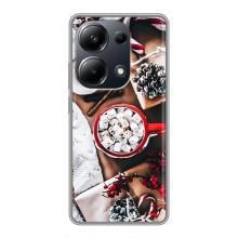 Різдвяні, Святкові Чохли для Поко М6 Про (Різдвяна атмосфера)