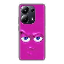 Силиконовые Чехлы (смешные стикеры) для Xiaomi POCO M6 Pro – Хитрая мордочка