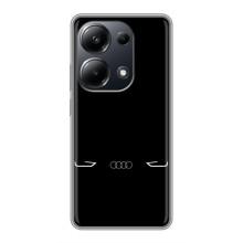 Силиконовый бампер с картинкой машины на Xiaomi POCO M6 Pro – Силует Audi