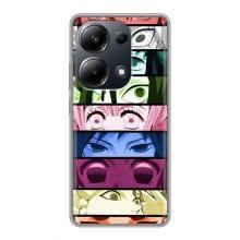 Силіконові чохлі з очіма Anime для Поко М6 Про – Очі Хашира