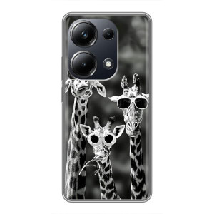 Силиконовый чехол с КАРТИНКАМИ лето для Xiaomi POCO M6 Pro (AlphaPrint)