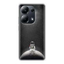 Силіконовый Чохол з принтом "Космонавти" на Xiaomi POCO M6 Pro – Космонавт романтик