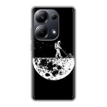 Силіконовый Чохол з принтом "Космонавти" на Xiaomi POCO M6 Pro – Космонавт