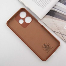 Чохол Silicone Cover Lakshmi Full Camera (AA) для Xiaomi Redmi 13 4G / Poco M6 4G – Коричневий