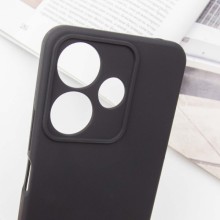 Чохол Silicone Cover Lakshmi Full Camera (AA) для Xiaomi Redmi 13 4G / Poco M6 4G – Чорний