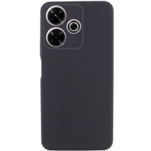 Чехол TPU GETMAN Liquid Silk Full Camera для Xiaomi Redmi 13 4G / Poco M6 4G (Черный)