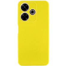 Чехол TPU GETMAN Liquid Silk Full Camera для Xiaomi Redmi 13 4G / Poco M6 4G – Желтый