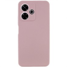 Чохол Silicone Cover Lakshmi Full Camera (AAA) для Xiaomi Redmi 13 4G / Poco M6 4G – Рожевий