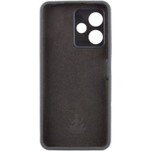 Чехол Silicone Cover Lakshmi Full Camera (AAA) для Xiaomi Redmi 13 4G / Poco M6 4G – Черный