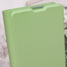 Кожаный чехол-книжка GETMAN Elegant (PU) для Xiaomi Redmi 13 4G / Poco M6 4G – Мятный