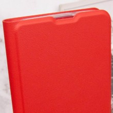 Кожаный чехол книжка GETMAN Elegant (PU) для Xiaomi Redmi 13 4G / Poco M6 4G – Красный