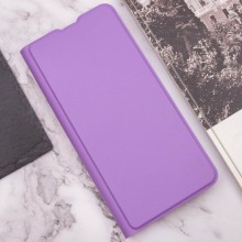 Кожаный чехол книжка GETMAN Elegant (PU) для Xiaomi Redmi 13 4G / Poco M6 4G – Сиреневый