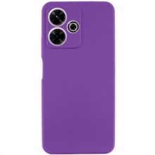 Чехол Silicone Cover Lakshmi Full Camera (AAA) для Xiaomi Redmi 13 4G / Poco M6 4G (Фиолетовый)