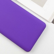 Чехол Silicone Cover Lakshmi Full Camera (AAA) with Logo для Xiaomi Redmi 13 4G / Poco M6 4G – Фиолетовый