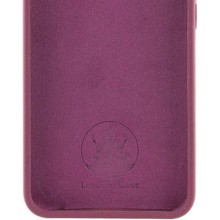 Чехол Silicone Cover Lakshmi Full Camera (AAA) with Logo для Xiaomi Redmi 13 4G / Poco M6 4G – Бордовый