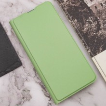 Кожаный чехол книжка GETMAN Elegant (PU) для Xiaomi Redmi 13 4G / Poco M6 4G – Мятный