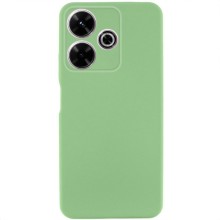 Чехол TPU GETMAN Liquid Silk Full Camera для Xiaomi Redmi 13 4G / Poco M6 4G – Зеленый