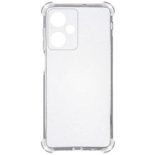 TPU чохол GETMAN Ease logo посилені кути Full Camera для Xiaomi Redmi 13 4G / Poco M6 4G – Прозорий