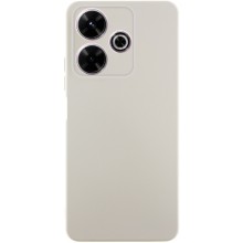 Чехол TPU GETMAN Liquid Silk Full Camera для Xiaomi Redmi 13 4G / Poco M6 4G (Песочный)