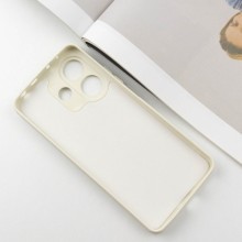 Чехол TPU GETMAN Liquid Silk Full Camera для Xiaomi Redmi 13 4G / Poco M6 4G – Песочный