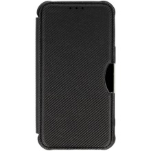 Кожаный чехол-книжка GETMAN Razor (PU) для Xiaomi Redmi 13 4G / Poco M6 4G – Черный