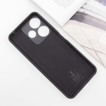 Чехол Silicone Cover Lakshmi Full Camera (AA) для Xiaomi Redmi 13 4G / Poco M6 4G – Черный