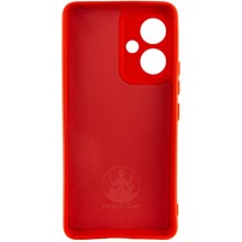 Чохол Silicone Cover Lakshmi Full Camera (AA) для Xiaomi Redmi 13 4G / Poco M6 4G – Червоний