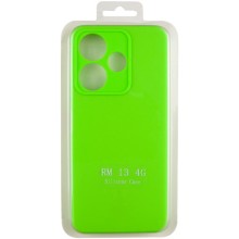 Чехол Silicone Cover Lakshmi Full Camera (AA) для Xiaomi Redmi 13 4G / Poco M6 4G – Салатовый