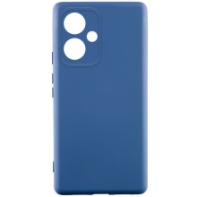 Чехол Silicone Cover Lakshmi Full Camera (AA) для Xiaomi Redmi 13 4G / Poco M6 4G – Синий